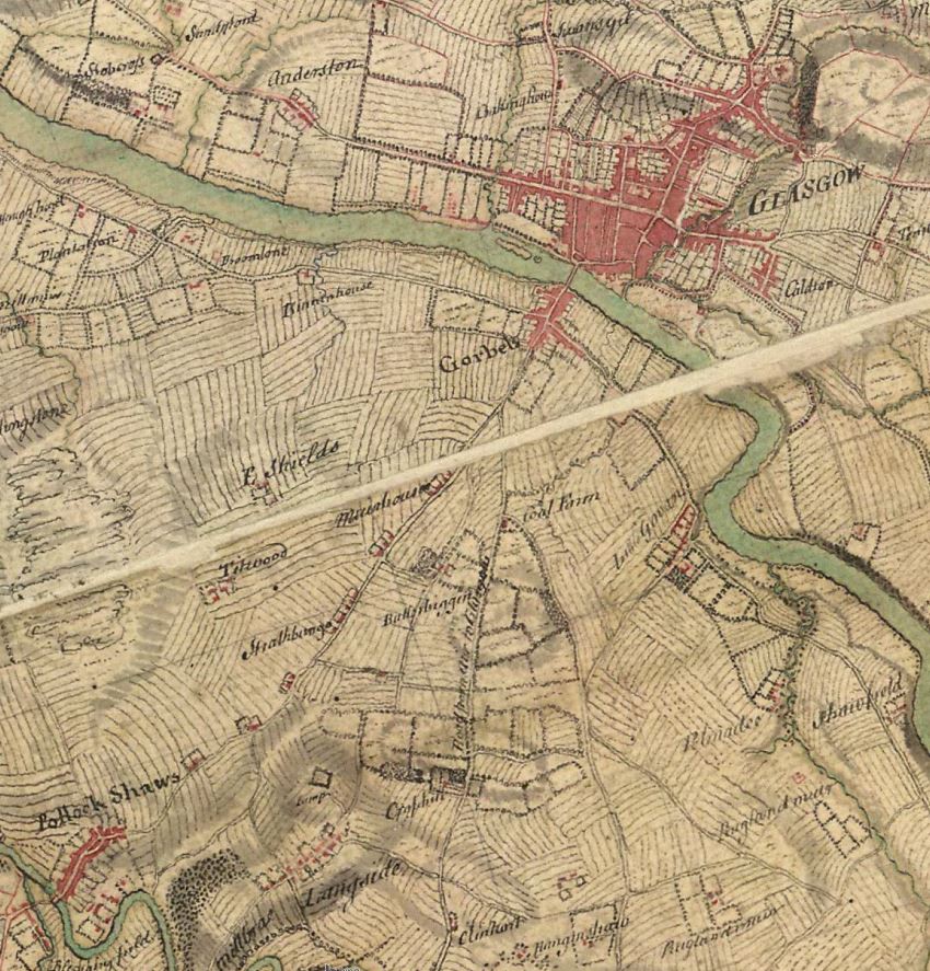 1747-1755 William Roy's Military Map of Scotland