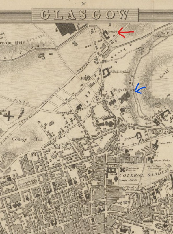 Map of Glasgow & environs