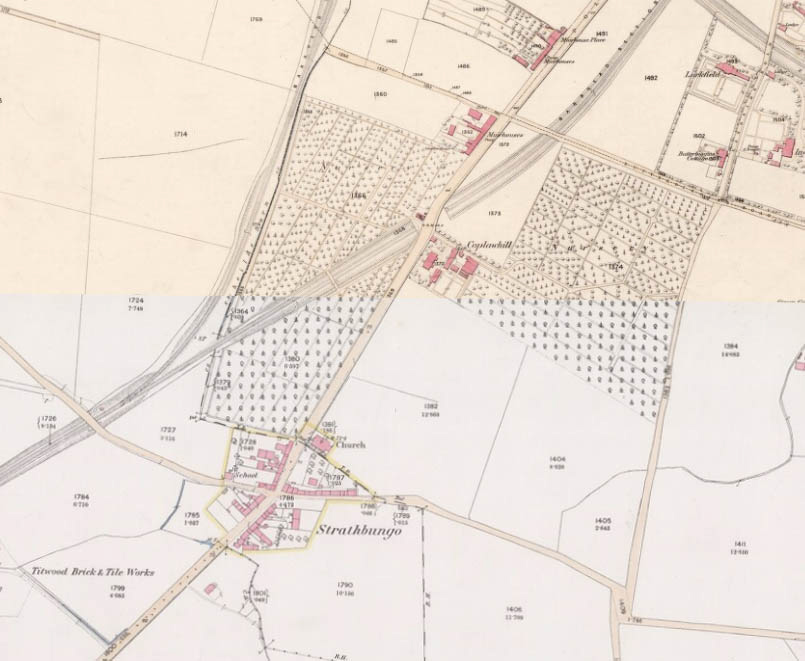 Strathbungo Map 1858