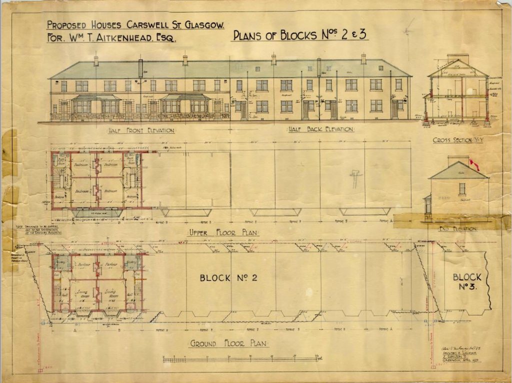 Architectural Drawings for Carswell Gardens