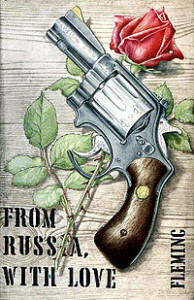 Cover of first edition, From Russia With Love.